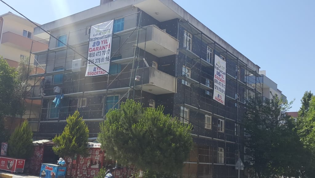 Taşyünü Mantolama ile Isı Yalıtımı