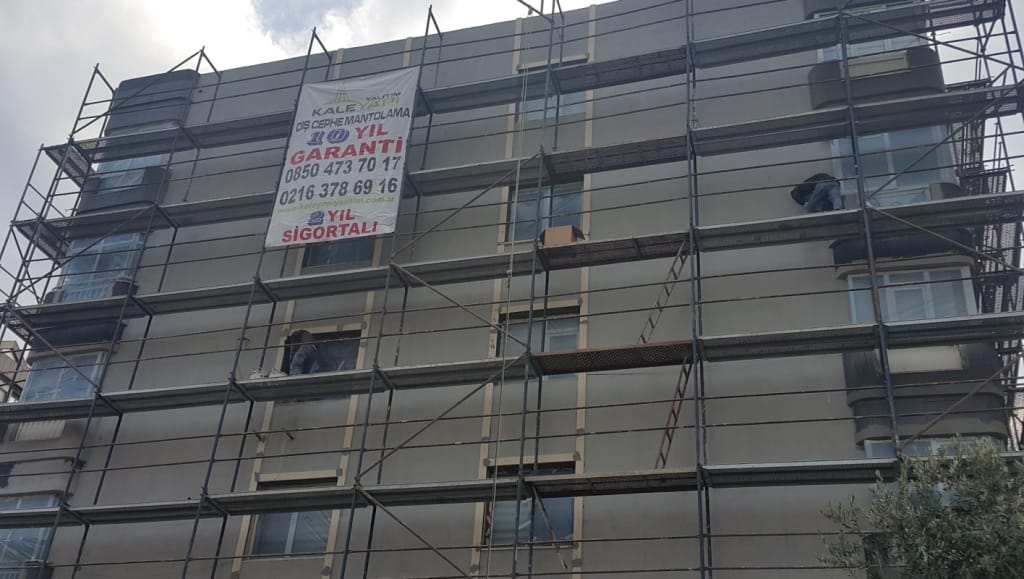 yüksek yapılarda mantolama